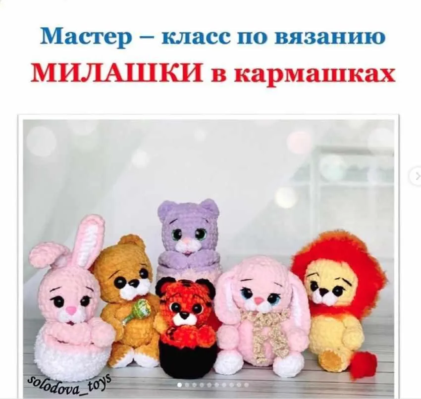 Милашки в кармашках (Ольга Солодова)
