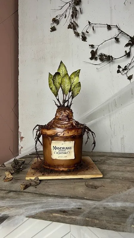 [gromak_cake_omsk] Урок по торту Мандрагора (Ольга Громак)