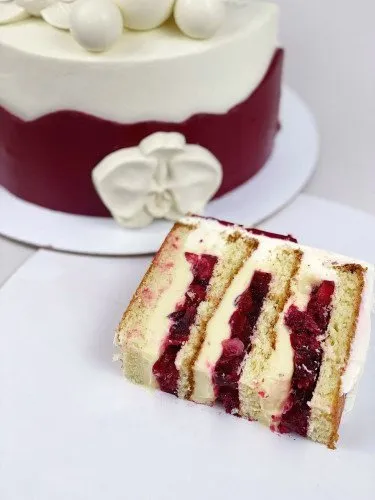 [Make Cake] Торт Клюква - Апельсин (Анастасия Лазарева)