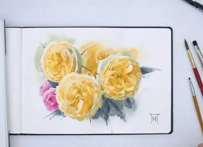 [lectoroom] Английские розы акварелью (Мария Павлова)