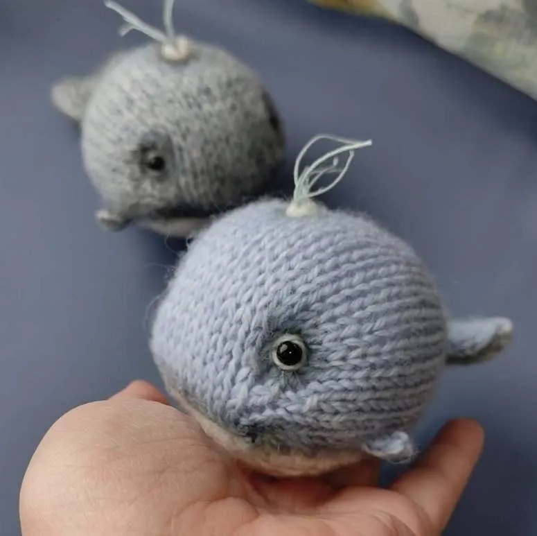 [KnitFunnyZoo] Китенок (Марина Филиппова)