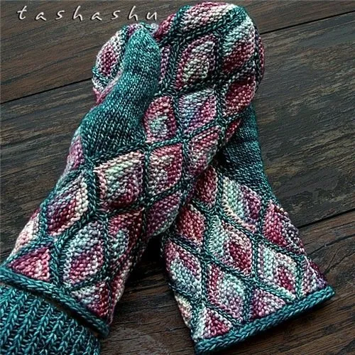 Варежки Зимняя Сказка  (Светлана Гордон)
