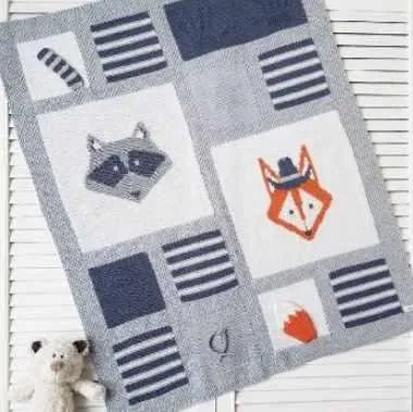 Плед Енотоплед (marine_knits)