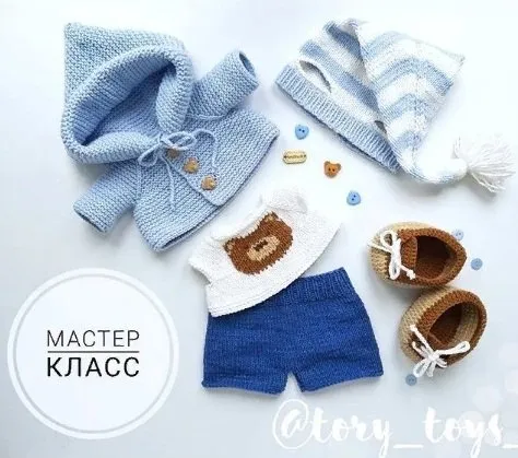Комплект одежды «Мишутка» для игрушки «Мой Мишка» (tory_toys_)