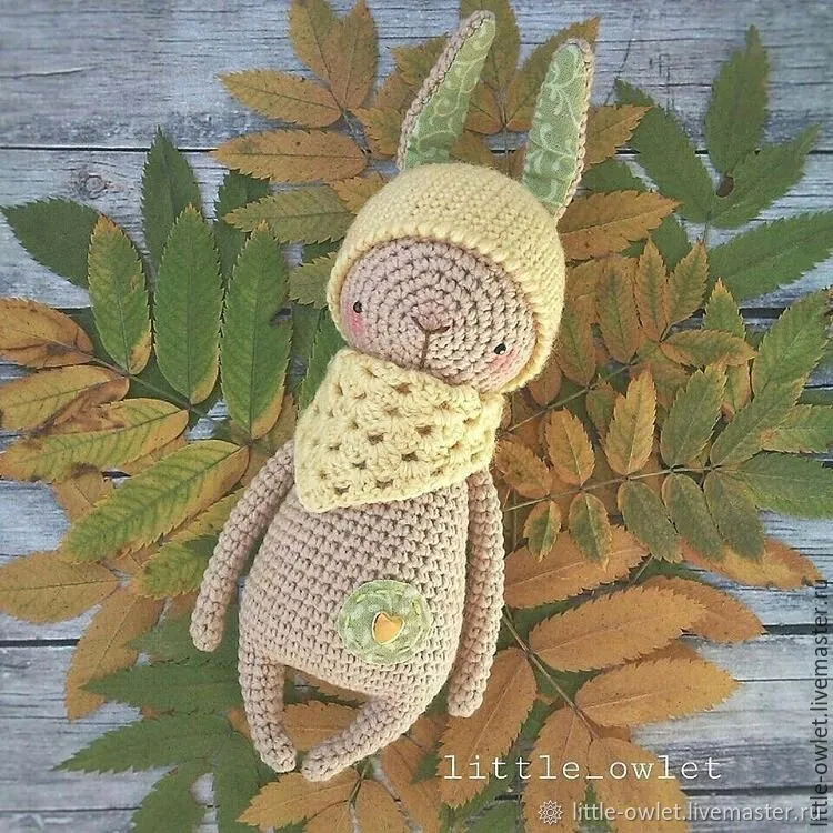 [little_owlet] Вязаный Зайка (Марина Колмыкова)