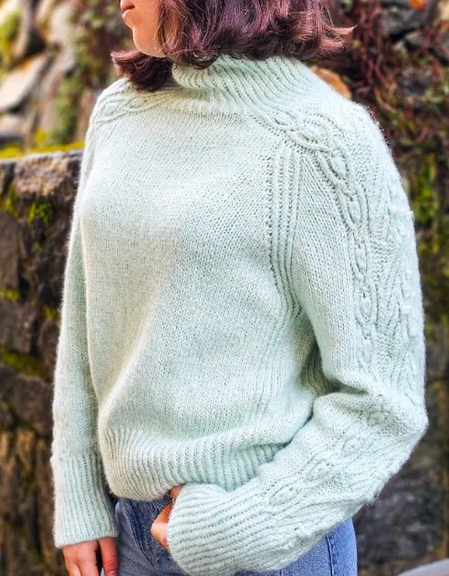 [Ravelry] Свитер Arctic Twist (Валентина Богданова)