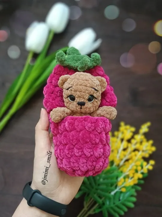 [jmimi_smile] Мишка в малинке (Евгения Пигичко)