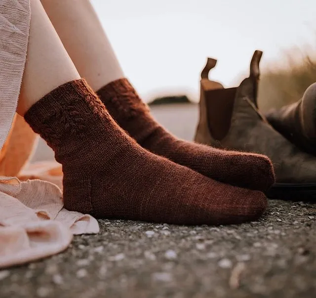 [Fiber Tales] Gro Socks | Носки спицами Gro