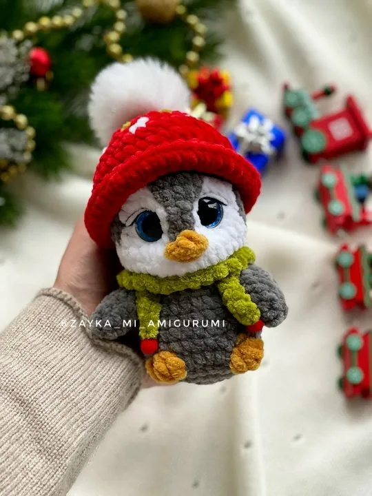[zayka_mi_amigurumi] Пингвиненок (Миранда Стешакова)