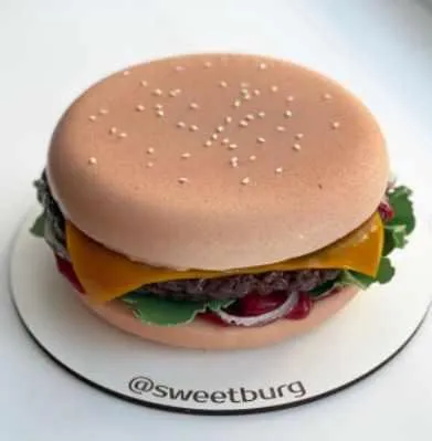 [sweetburg] Муссовый торт Бургер (Екатерина Климчева)