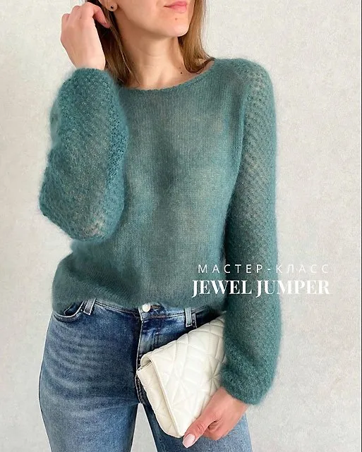 [sopot_knit] Джемпер Jewel (Анна Сопот)