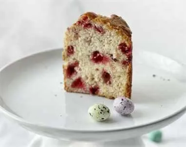 Технологическая карта Кексовый кулич бездрожжевой с брусникой  (Екатерина Браманова)