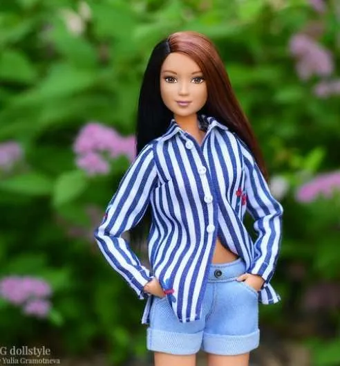 [YG Dollstyle] Рубашка для стандартной Барби МТМ (Юлия Грамотнева)