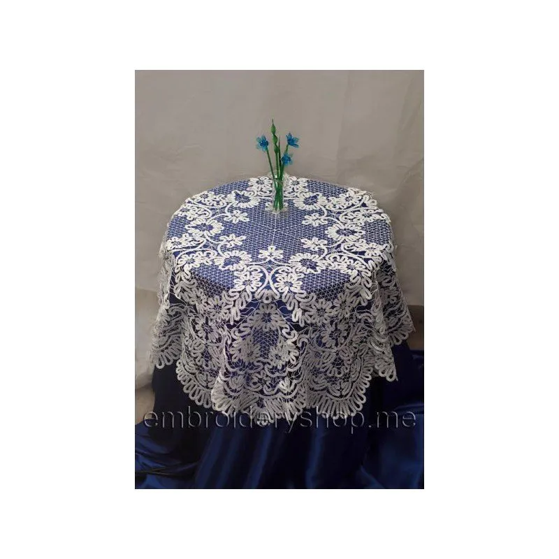Дизайн машинной вышивки «Кружевная скатерть» fsl0025 [Embroideryshop]