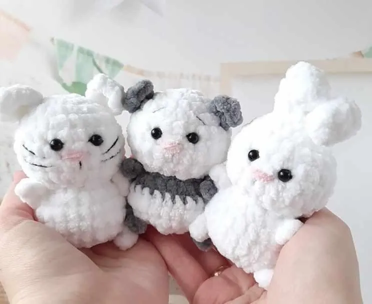 Котик Зайка Панда 3в1 (Антонина Найманова)