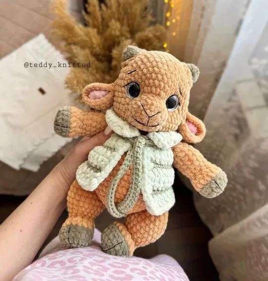 [teddy_knitted] Козлик (Дарья Киселёва)