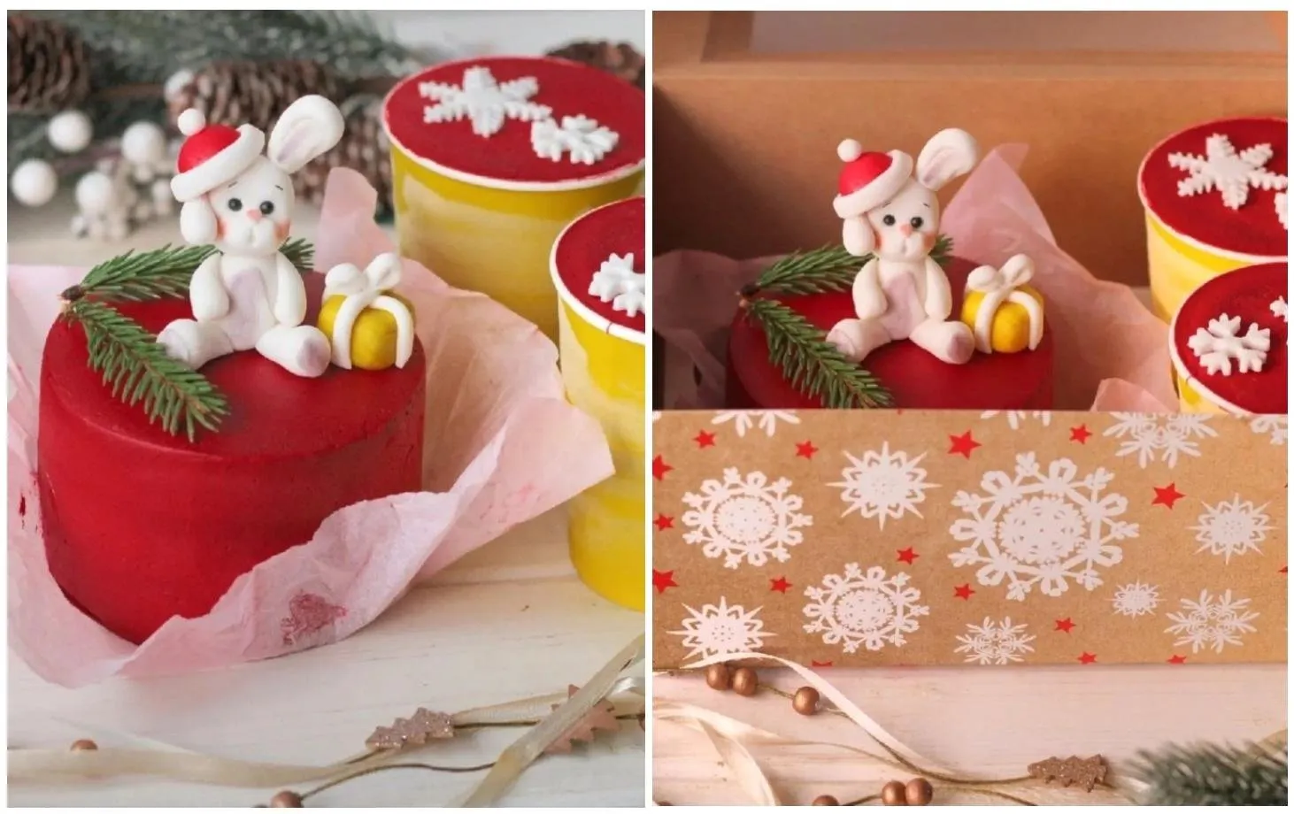 Бенто-торт Шоколадный апельсин и Cake to go (Олеся Шубина)
