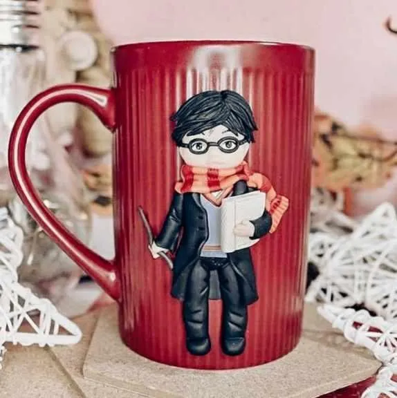 МК «Гарри Поттер на кружке» (argentum_clay)