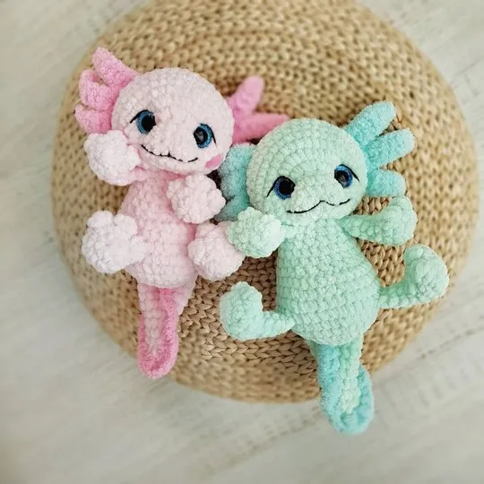 [Chirka_toys] Аксолотль (Екатерина Чиркова)