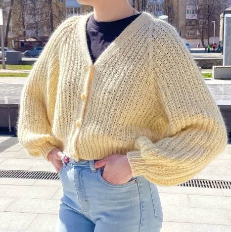 [teplo.knit] Кардиган Air Cardi (Татьяна Алексеева)