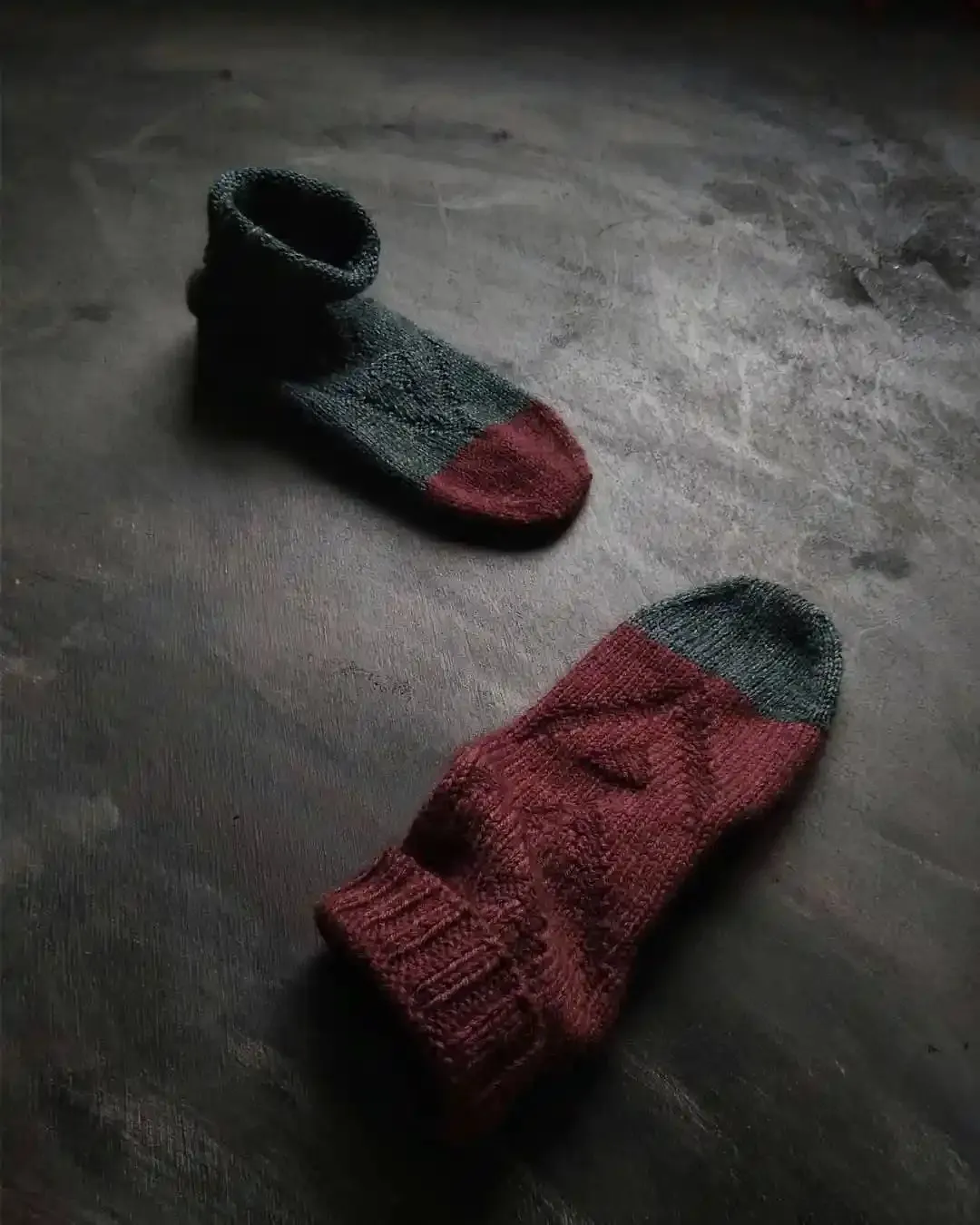 [vikis_knit] Носки triangle socks (Виктория Семенова)