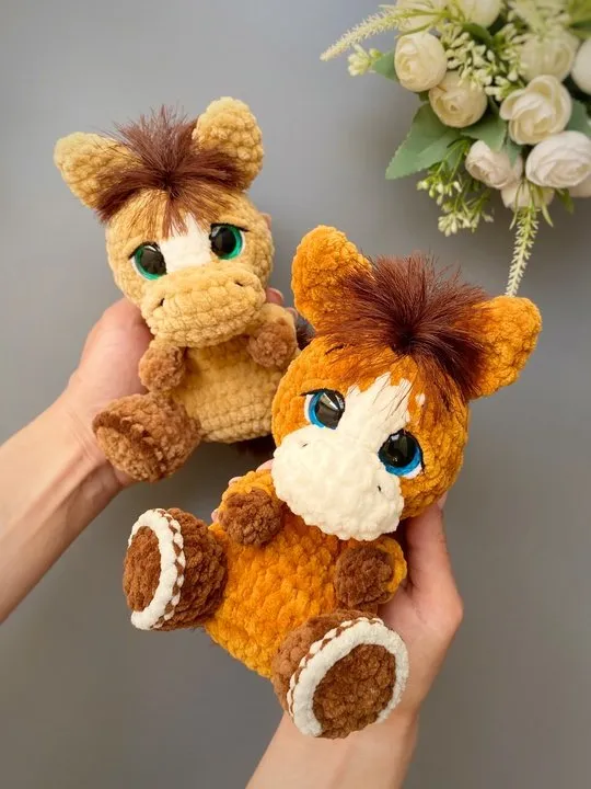 [Zheltova_toys] Лошадка (Светлана Желтова)