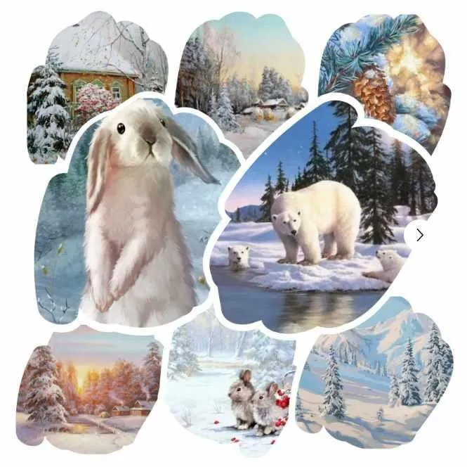 Новогодний. Масло (Ирина Шпакова)