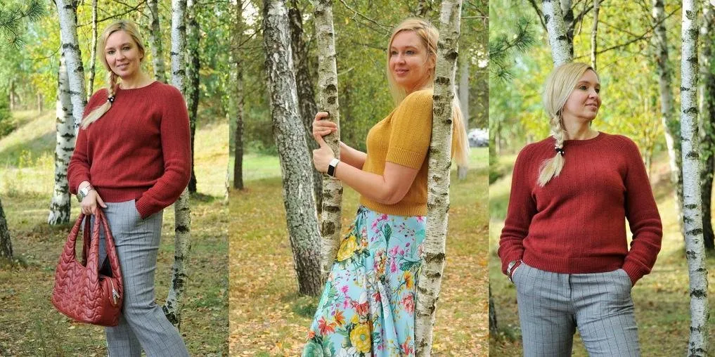 [Вяжи.ру] Топ и джемпер Saffron из тонкой пряжи (Aiste Butkevičienė)