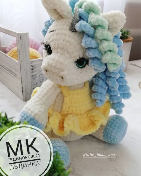 Единорожка Льдинка (little_lamb_ami)