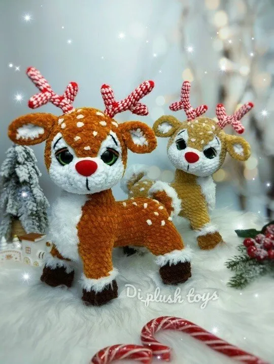 [Di_plush toys] Оленёнок Кенди (Диана Шестопалова)