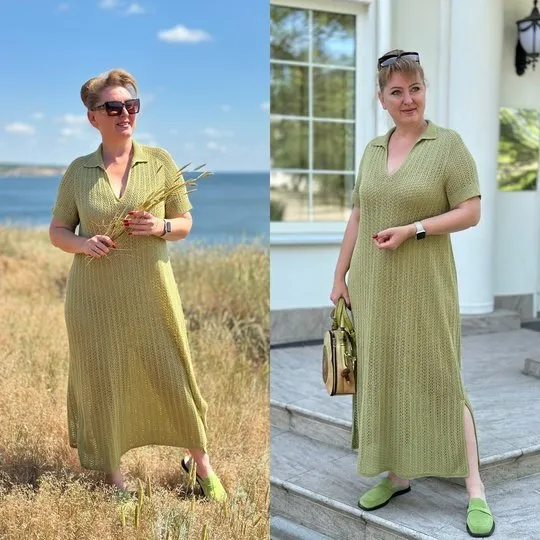Платье поло (Юлия Быченко)