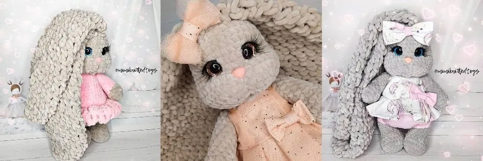 Зайка Буся (mimiknittedtoys)