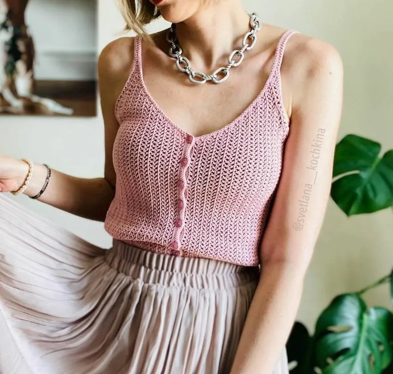 Топ Lace Herringbone (Светлана Кочкина)