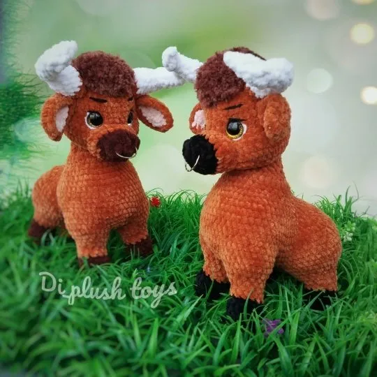 [Di_plush toys] Буйвол (Диана Шестопалова)