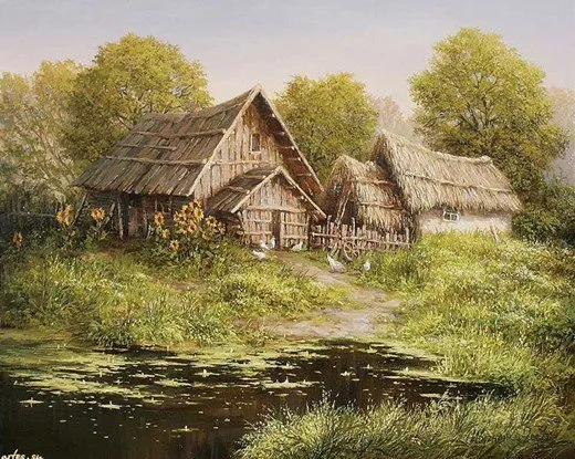 Деревенский мотив  (Игорь Сахаров)