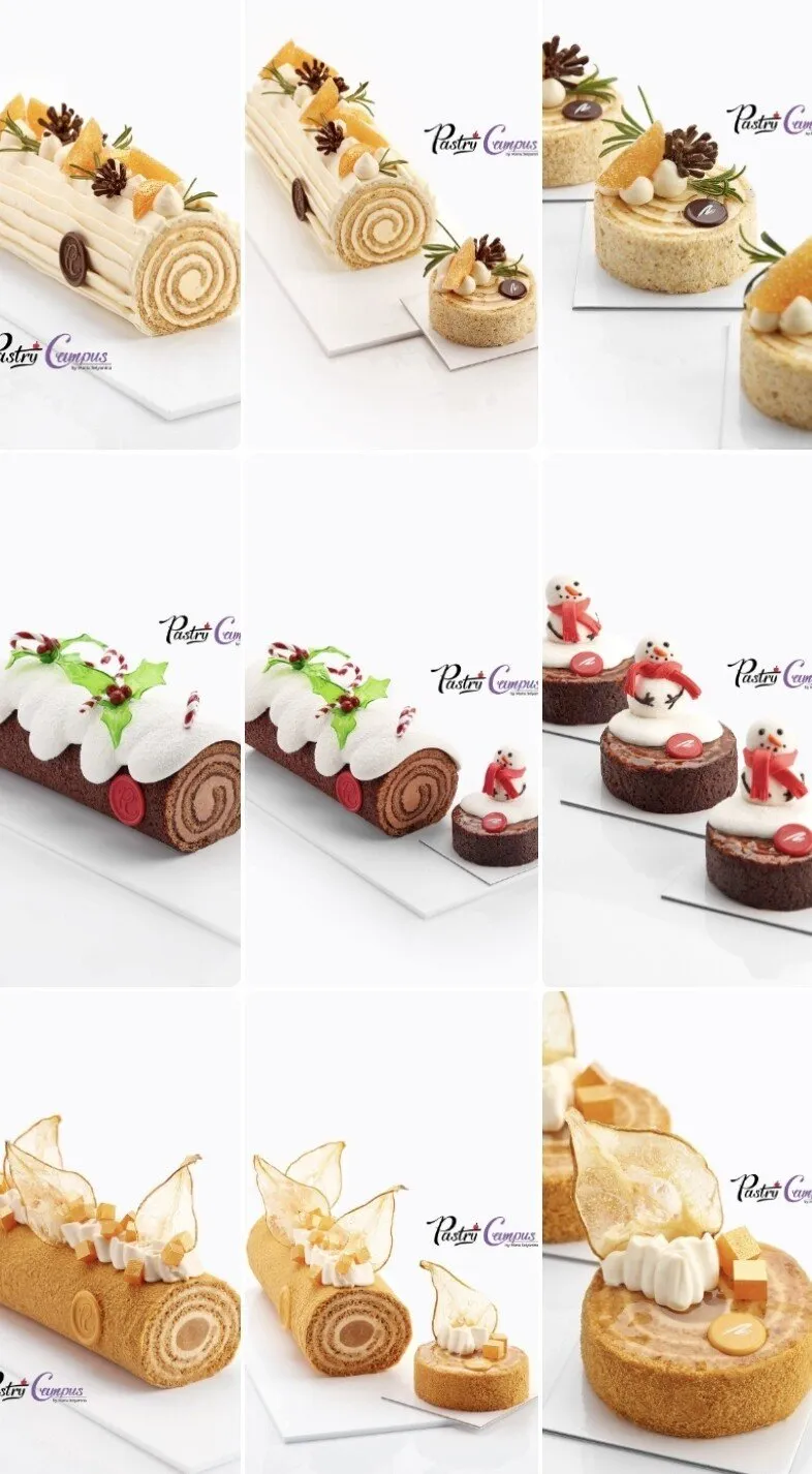 [Pastry Club] Кондитерский клуб Pastry Club декабрь 2025. Рождественское полено современный вариант (Мария Селянина)