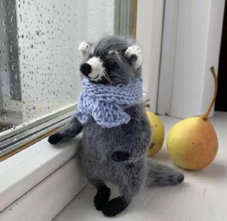[iris_toys] Енот (Ирина Ни)