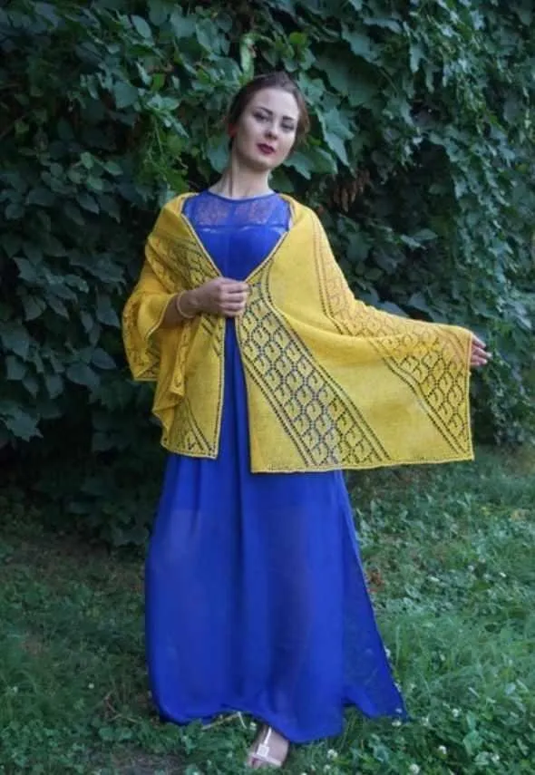 Палантин Чернила (Татьяна Гобрусева)