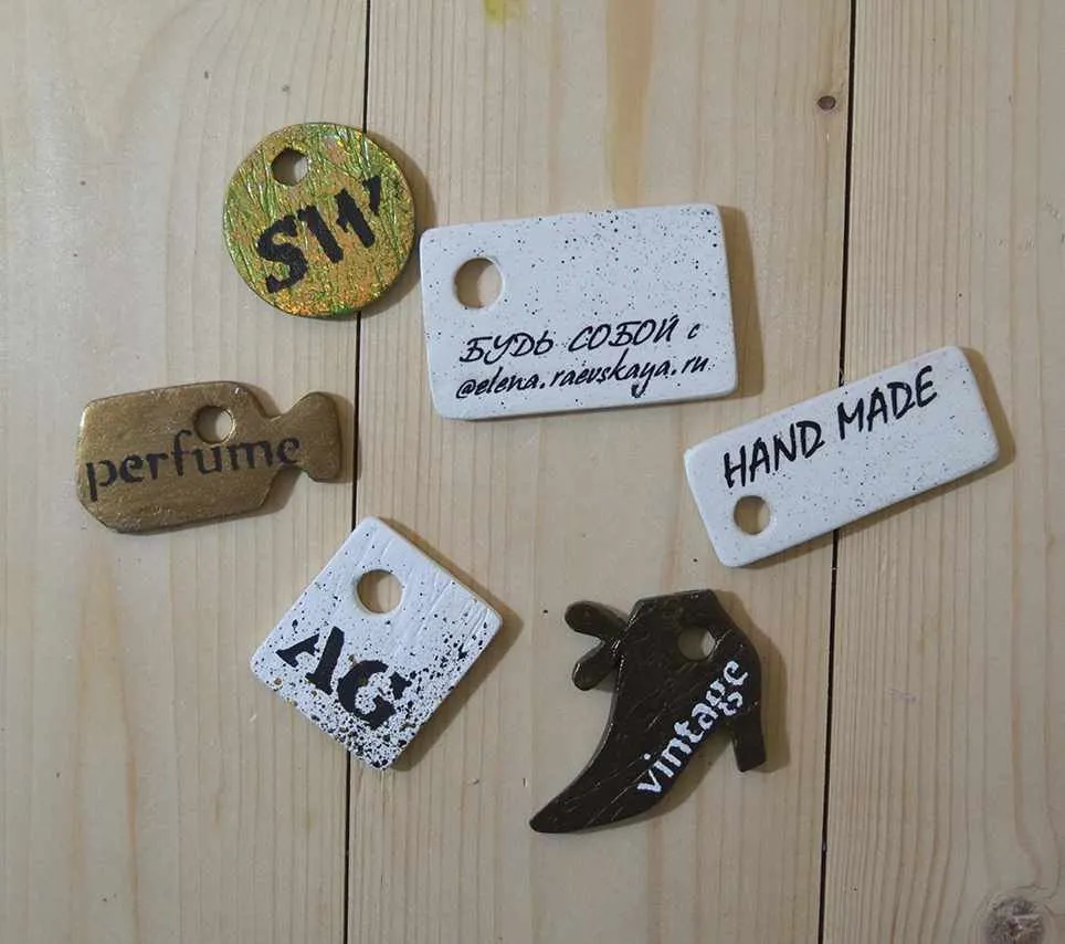 Бирка для изделий Handmade (Леля Раевская)