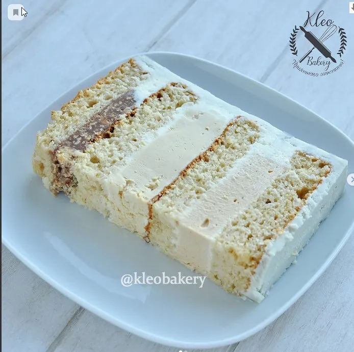 [Kleobakery] Торт «Арахис-карамель» (Кристина Леоненко)