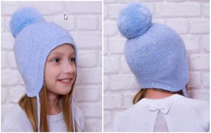 Детские Шапки: My Dear Ushanka и Spark (_elena_bulatova)
