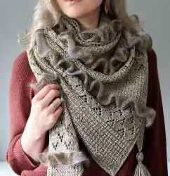 Шаль Ruffle Snuggle (Lisa Hannes)