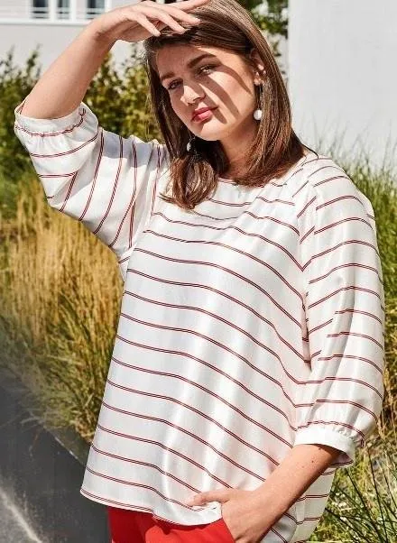 [Burda Style] Блуза №126. Выкройка из Burda №2-2020
