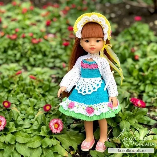 [KasatkaDollsFashions] Наряд Эмили для кукол Паола Рейна 32 см (Оксана Лифенко)