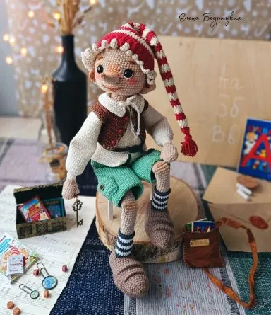 Мальчик с длинным носом (Елена Бедрицких)