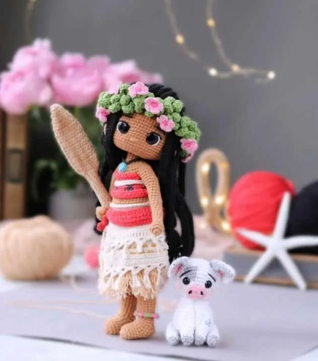 [Pollytoys_crochet] Моана (Дарья Лобачева)