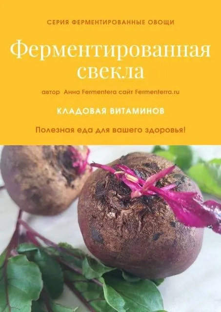 [Fermenterra] Ферментируем свеклу. Кладовая витаминов (Анна Fermenterra)