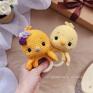 [Happiness By Kris] Погремушка Цыпа (Кристина Лысова)