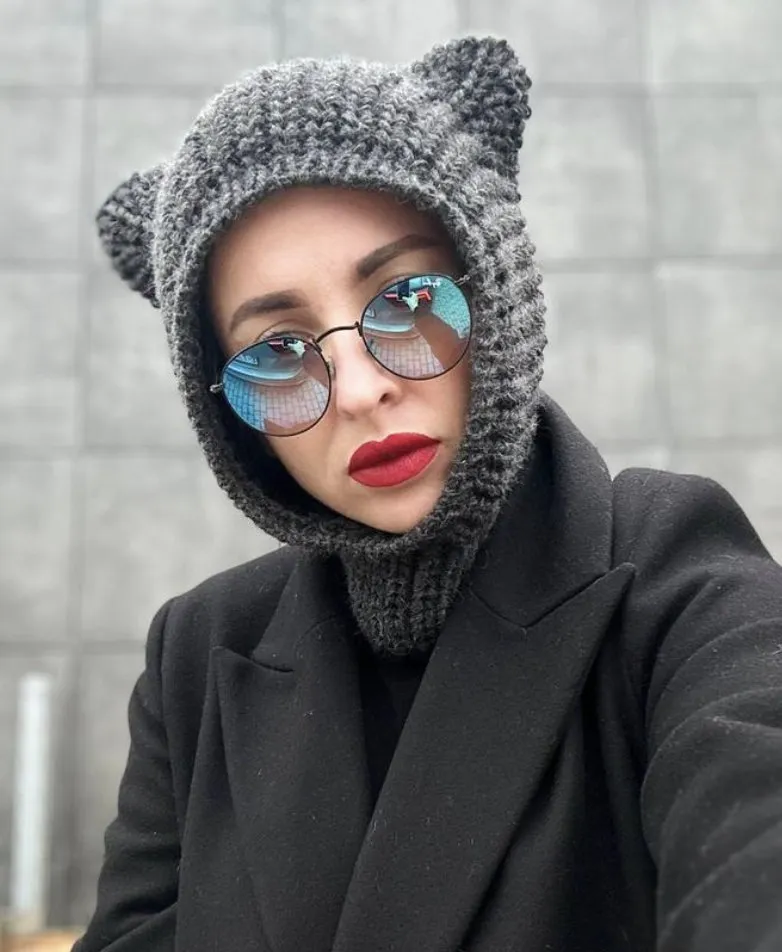 [grenka87knit] Балаклава Мишка (Вероника Елевич)
