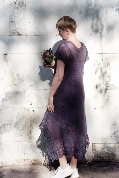 [Вязание] Описание платья Lacy Lavande Dress (Лена Родина)